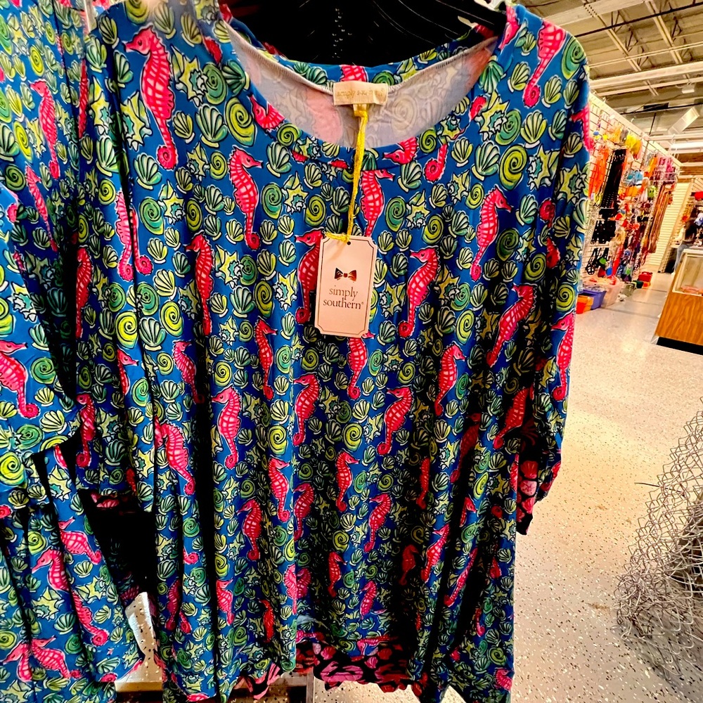 Simply southern tunic in Caroline